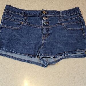 Blue Spice Jean Shorts Classic Blue Cut-Offs Size 13/14